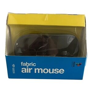 Digital Basics Fabric Air Mouse Wireless USB‎ Black BCOMFMS New